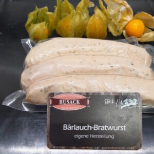 Bärlauchbratwurst, 1 St.
