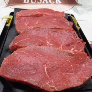 Hüftsteak in Scheiben