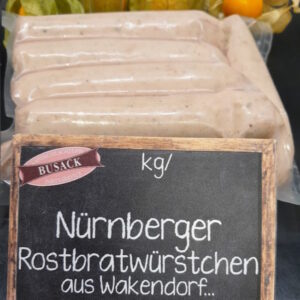 Kleine Bratwurst Nürnberger Art, 10er Pack