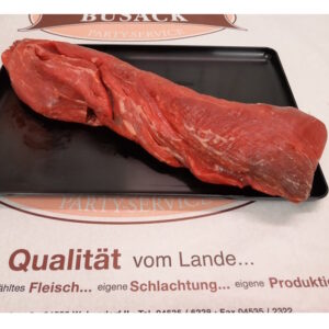 Rinderfilet in Scheiben
