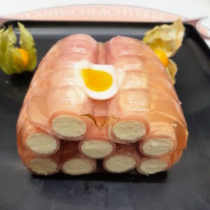 Schinkenröllchen-Meerrettich