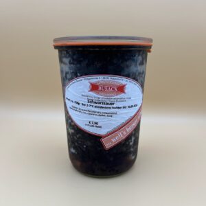 Schwarzsauer im Glas