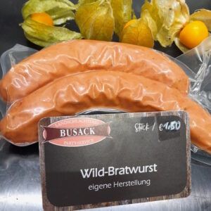 Wildbratwurst, 1 St.
