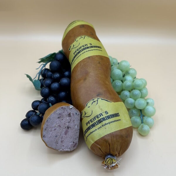 Wildschweinleberwurst